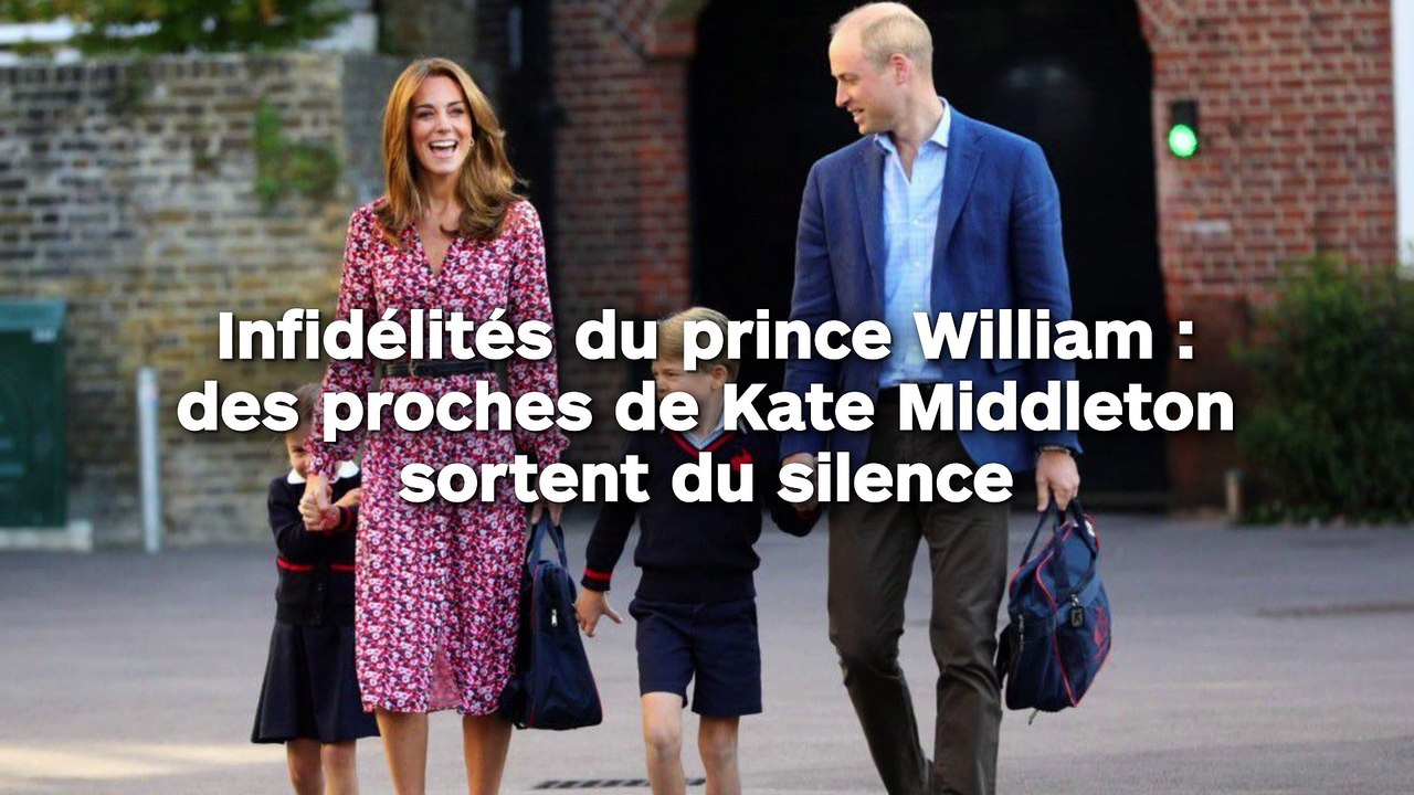 Infidélités du prince William :  des proches de Kate Middleton sortent du silence !