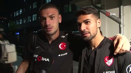 Merih Demiral ve Zeki Çelik: 'Türkiye’yi Avrupa’da temsil etmekten gurur duyuyoruz'