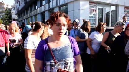 Çorlu'da öğrenci velilerinden protesto eylemi - TEKİRDAĞ