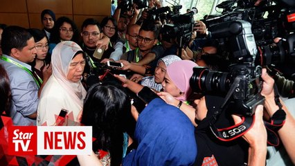 Download Video: PKR leaders still waiting for president to call for meeting, says Zuraida