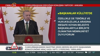 Büyükşehir belediye başkanları Külliye'de