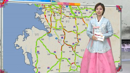 [이 시각 교통상황] 귀성길 도로 정체 시작..."밤새 혼잡 예상" / YTN