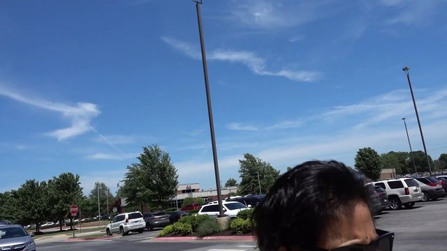 BDMV-106 Aruna & Hari Sharma walking from Staples to Marshalls Rogers AR May 17, 2019