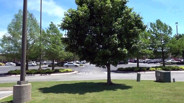 BDMV-103 Aruna & Hari Sharma walkimng to Ross for shopping from Residence Inn Marriott Rogers AR May 17, 2019