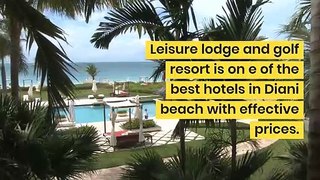 Beautiful Leisure Beach and Golf Resort in Kenya