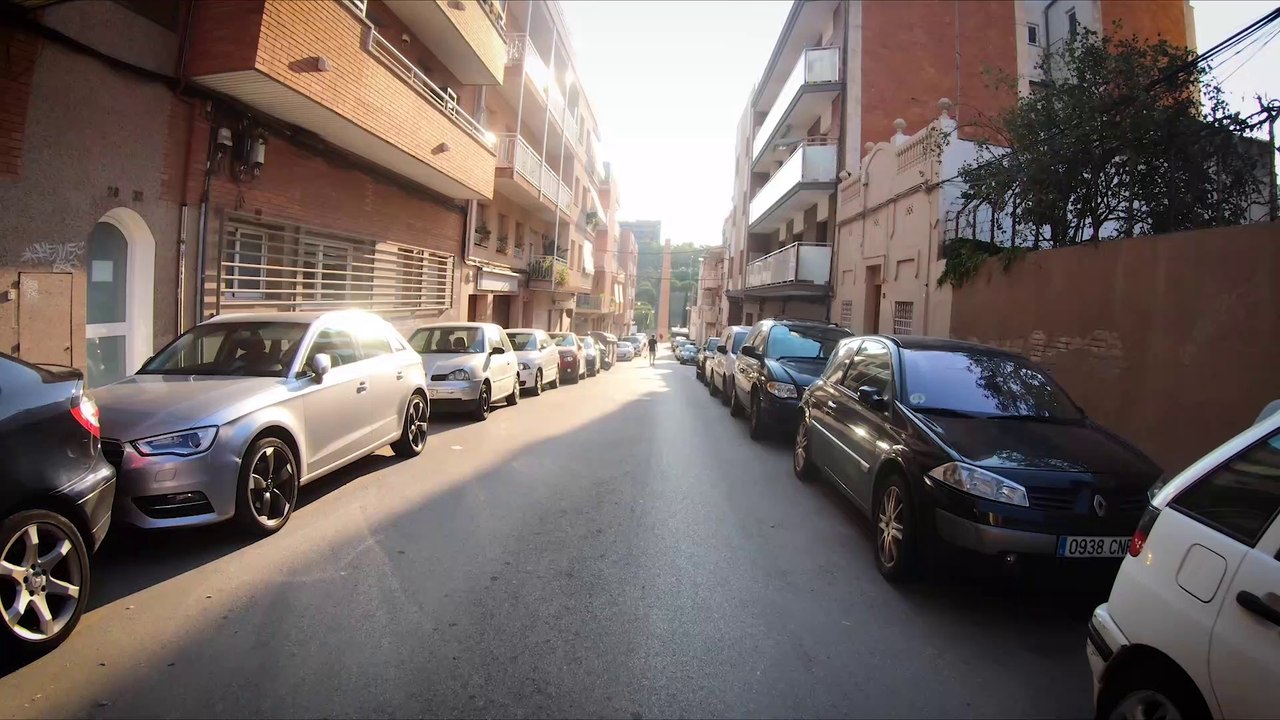 Skateboarding in Barcelona - August 2019