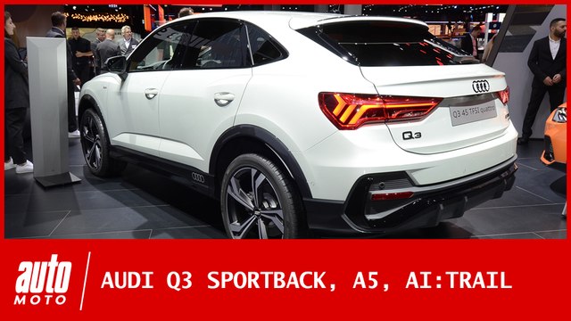 Salon de Francfort 2019 : les nouveautés Audi (Q3 Sportback, A5, AI:TRAIL)