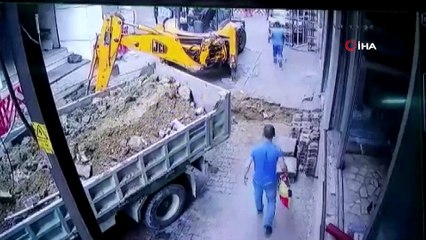 Şişli’de doğalgaz borusu böyle patladı