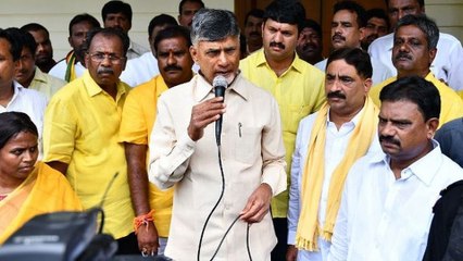 నిర్భందించినంత మాత్రాన,ఈ పోరాటం ఆగదన్న చంద్రబాబు || TDP Chief Chandrababu Warns Jagan Government