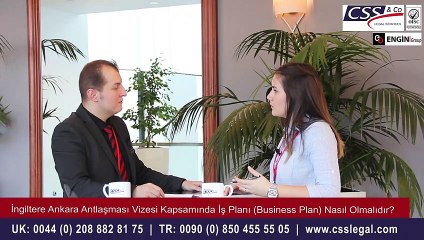 İngiltere Ankara Anlaşması İş Planı (Business Plan) hazırlanması - CSS LEGAL
