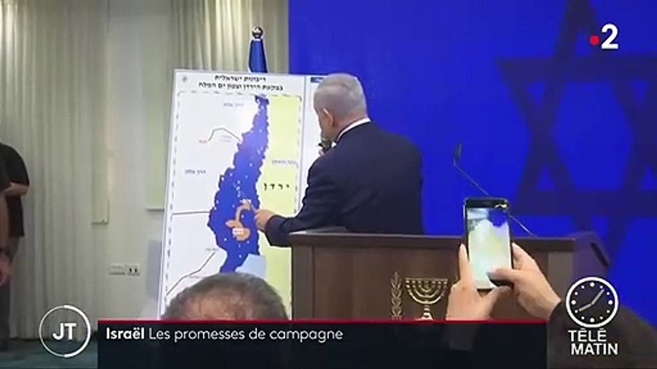 Israël : Benyamin Netanyahu promet d'annexer la vallée du Jourdain s’il gagne les législatives