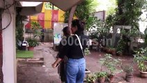 Bollywood Actress Neha Sharma with Her Mother Spotted At Kromakay Salon Juhu