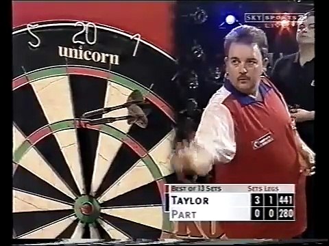 PDC World Darts Championship Final 2001 - Phil Taylor vs John Part 2of2