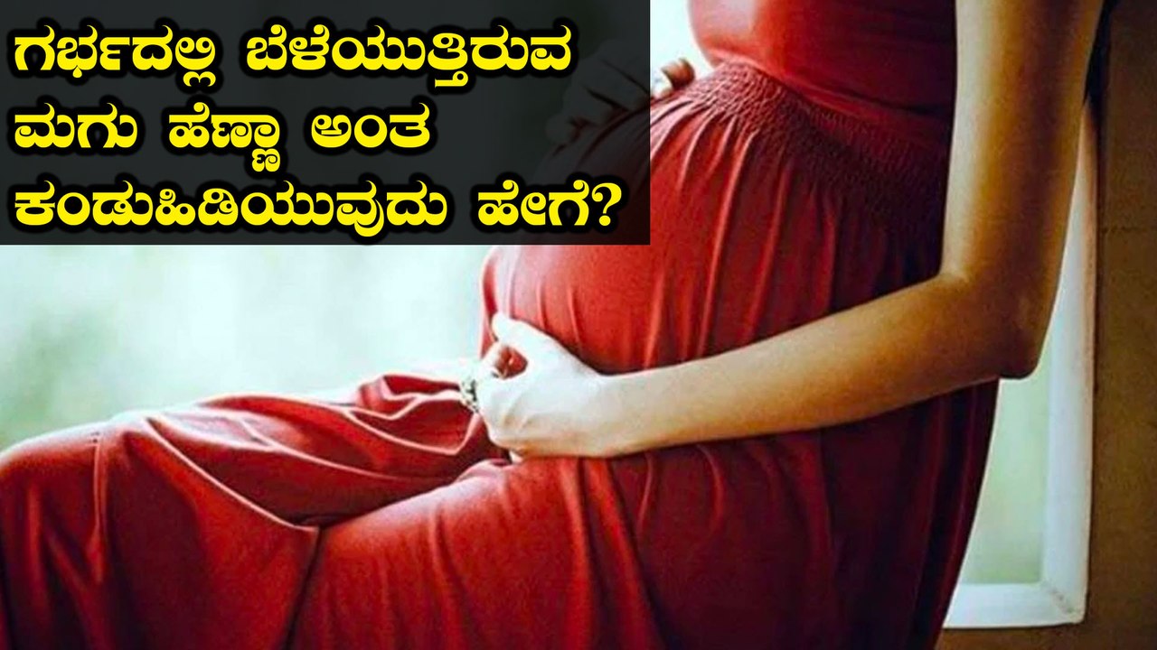 ಗರ್ಭದಲ್ಲಿ ಬೆಳೆಯುತ್ತಿರುವ ಮಗು ಹೆಣ್ಣಾ ಎಂದು ತಿಳಿಯುವುದು ಹೇಗೆ?  | BoldSky Kannada