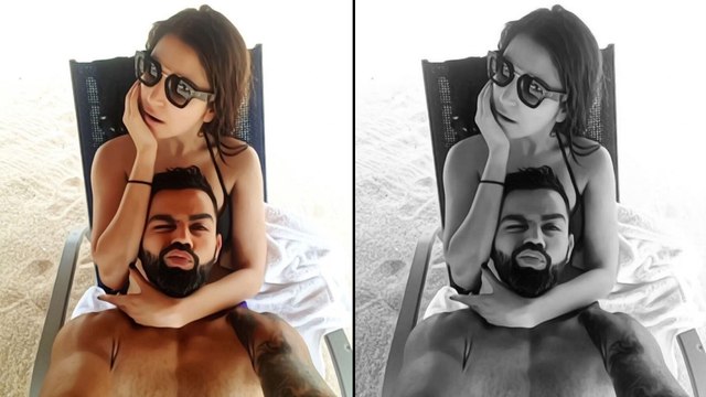 Virat Kohli Hottest Selfie With Anushka Sharma | అనుష్క ఒడిలో విరాట్ కోహ్లీ