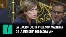 La lección de la ministra Dolores Delgado sobre la violencia machista a Vox