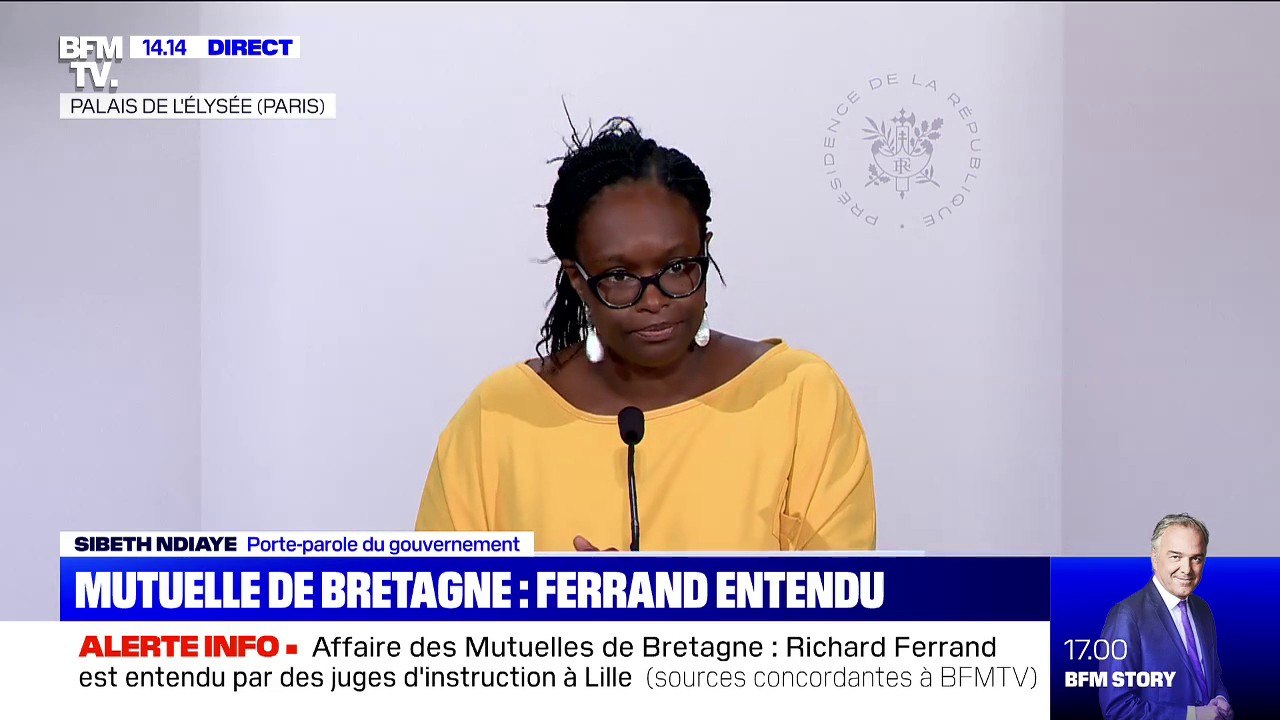 En raison de la séparation des pouvoirs, Sibeth Ndiaye ne fera "pas de commentaire" sur le fait que Richard Ferrand est entendu par des juges d'instruction à Lille