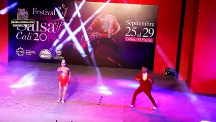 Carlos Alberto Espitia y Sara Julieth Suarez, Pareja Estilo Caleño, , XIV Festival Mundial de Salsa Cali 2019