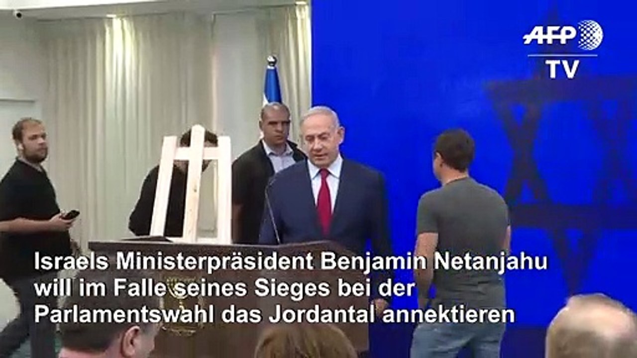 Nahost-Konflikt: Netanjahu gießt mit Annexionsplänen Öl ins Feuer