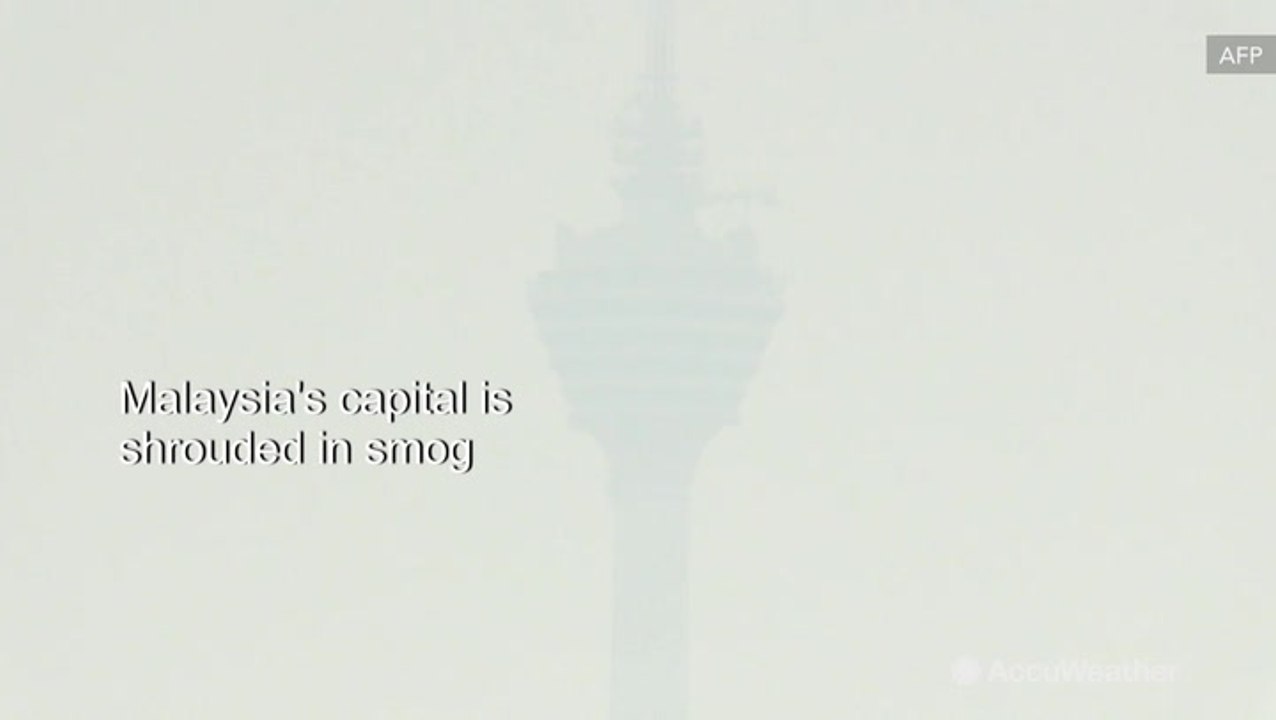 Smog blankets city making skyline unrecognizable