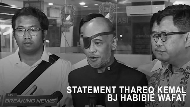 Thareq kemal : BJ Habibie Wafat Karna Sudah Menua dan Gagal Jantung
