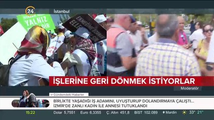 İBB önündeki nöbet 13. gününde