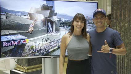 Presentación de la final del mundial de saltos "Red Bull Cliff Diving"