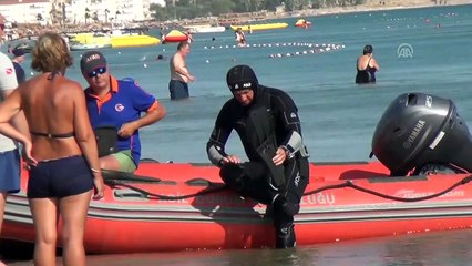 Denizde kaybolan yaşlı kadını arama çalışmaları sürüyor - BALIKESİR