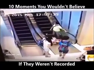 10 moments incroyables mais vrais filmés en direct