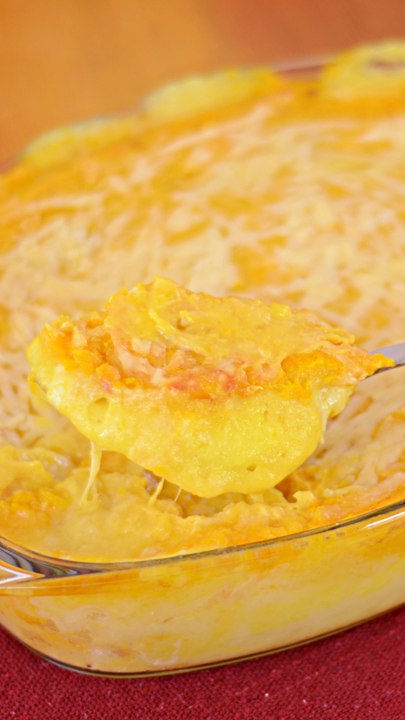 Purê 3 camadas com queijo | Receitas Guia da Cozinha