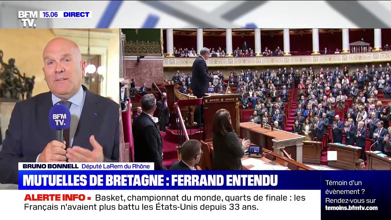 "La grande majorité des parlementaires fait confiance à Richard Ferrand" estime Bruno Bonnell, député LaRem du Rhône