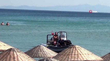 Ayvalık'ta denizde kaybolan yaşlı kadın bulunamıyor