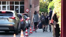 Los Reyes acompañan a Leonor y Sofía en su primer día de colegio