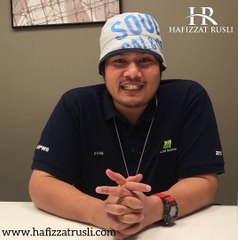 Mr Danial Ariff- Advance Course Student