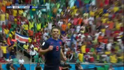Robin van Persie goal vs Spain