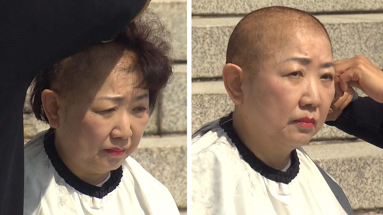 박인숙 한국당 의원도 삭발...여의도 삭발史 / YTN