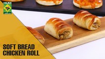 Soft Bread Chicken Roll | Flame On Hai | Masala TV Show | Irfan Wasti
