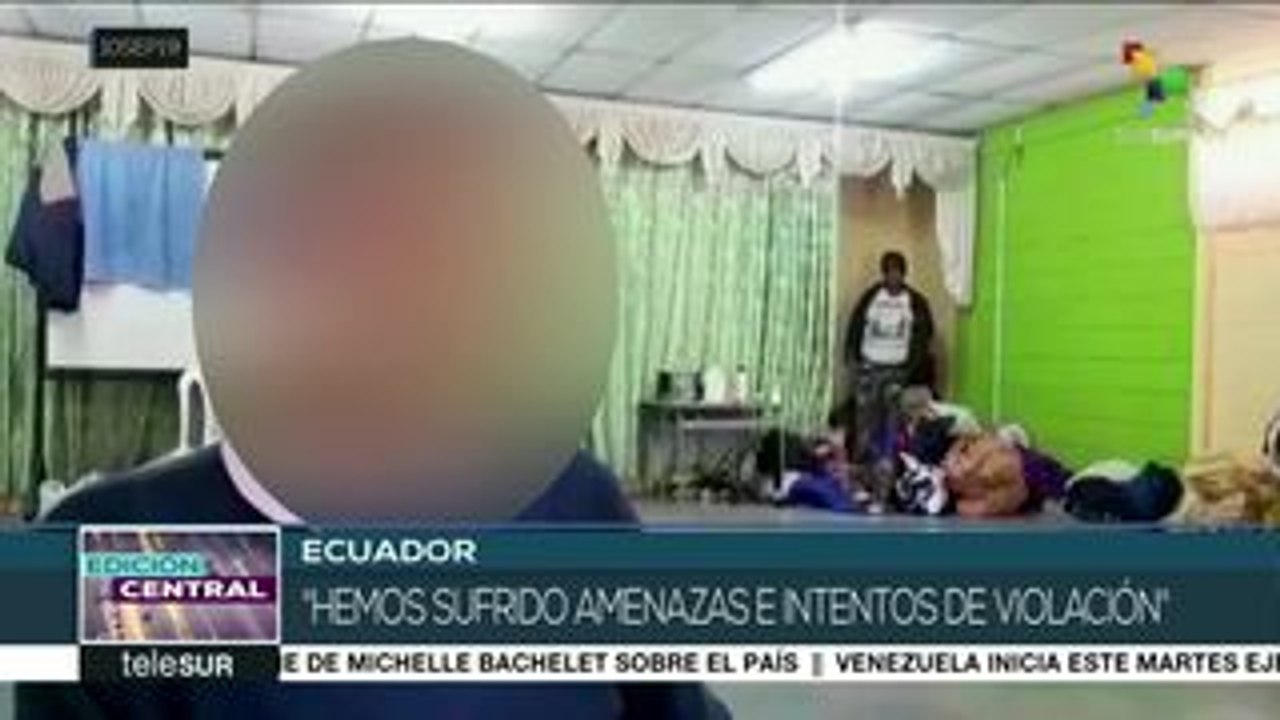 Refugiados colombianos en Ecuador continúan siendo desplazados