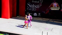 Laura Isabel Perdomo y Miguel Ángel Rodríguez, Pareja Salsa en Linea, XIV Festival Mundial de Salsa Cali 2019