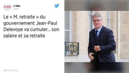 Jean-Paul Delevoye, nouveau ministre délégué, va cumuler salaire et pensions de retraite