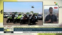 Venezuela:inician ejercicios cívico-militares en frontera con Colombia