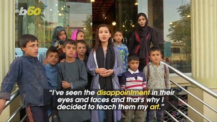 Afghan Teenage Singer Teaches Street Children About Music