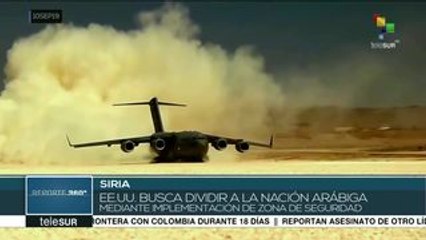 Siria denuncia violación de su soberanía territorial por parte de EEUU