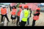 RTG/Réhabilitation des voiries urbaines - Le Ministre des Travaux Publics accompagné de son secrétaire général sur les chantiers
