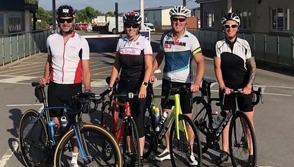 470KM Charity Bike Ride To Paris For Above & Beyond!