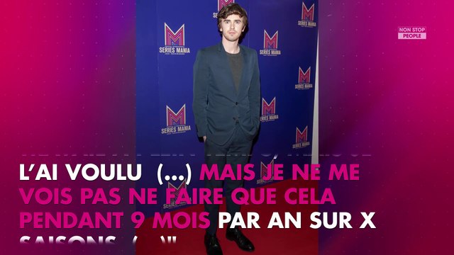 Good Doctor - Freddie Highmore prêt à arrêter Good Doctor ? Il répond