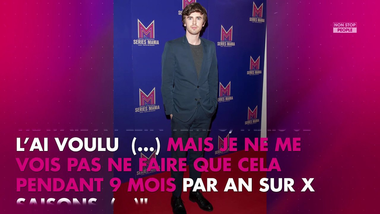 Good Doctor - Freddie Highmore prêt à arrêter "Good Doctor" ? Il répond