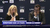 Homophobie dans les stades: la présidente de la Ligue de football, 