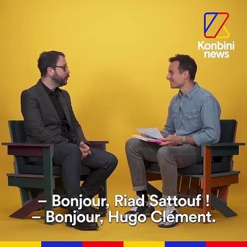 L'auteur de BD Riad Sattouf répond aux questions d’Hugo Clément