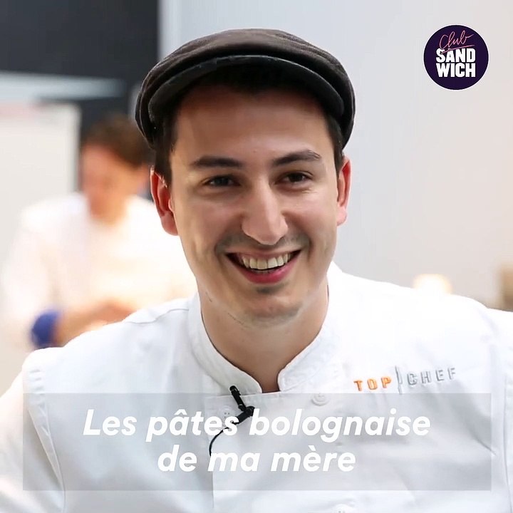 Le Top Chef Jérémie Izarn met de la crème dans sa carbonara